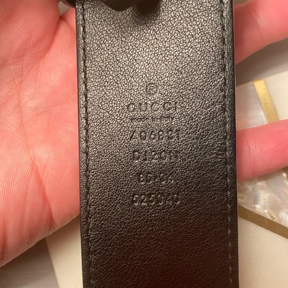 Gucci Marmont belt w silver hardware - Picture 3 of 7